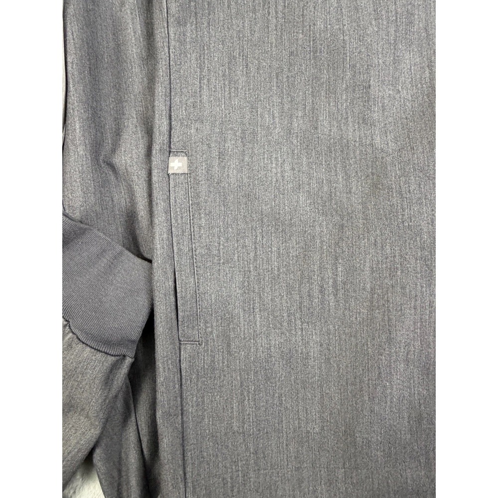 Figs Scrub Set Women's Small Gray Rafaela Top, Zamora Joggers Scrubs - Picture 3 of 7